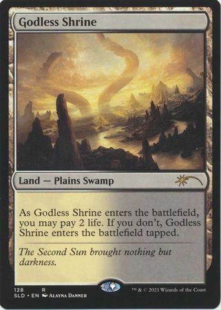 Godless Shrine 128 SLD Promo Secret Lair Drop Series Singles Godless Shrine 128 SLD Promo Secret Lair Drop Series Singles