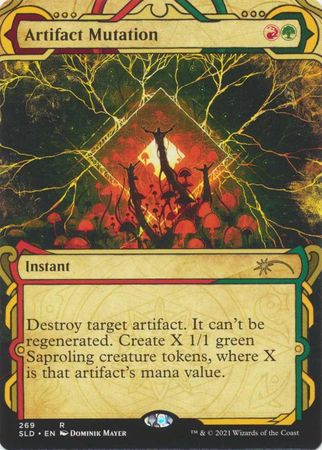 Artifact Mutation 269 SLD Promo Secret Lair Drop Series Singles Artifact Mutation 269 SLD Promo Secret Lair Drop Series Singles