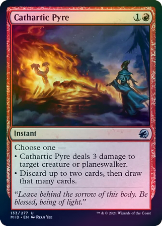 Cathartic Pyre 133 277 Foil Cathartic Pyre 133 277 Foil