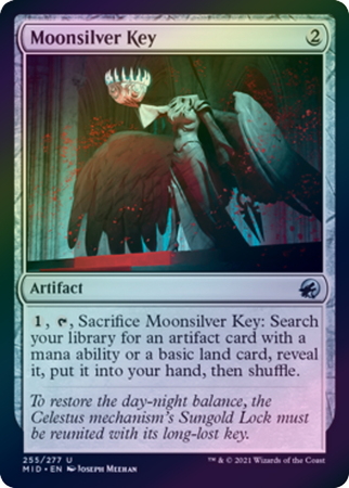 Moonsilver Key 255 277 Foil Innistrad Midnight Hunt Foil Singles Moonsilver Key 255 277 Foil Innistrad Midnight Hunt Foil Singles