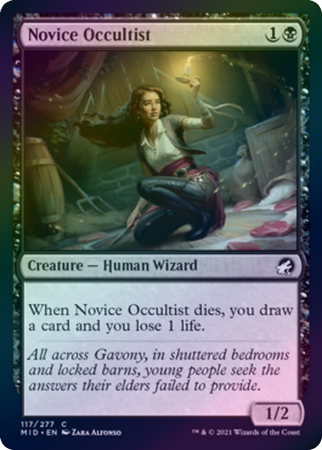 Novice Occultist 117 277 Foil Novice Occultist 117 277 Foil