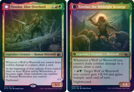 Tovolar Dire Overlord Tovolar the Midnight Scourge 246 277 Foil Innistrad Midnight Hunt Foil Singles Tovolar Dire Overlord Tovolar the Midnight Scourge 246 277 Foil Innistrad Midnight Hunt Foil Singles