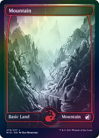 Mountain 275 277 Foil Innistrad Midnight Hunt Foil Singles Mountain 275 277 Foil Innistrad Midnight Hunt Foil Singles