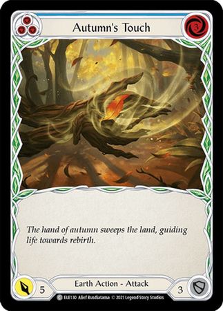Autumn s Touch Blue ELE130 Common 1st Edition Autumn s Touch Blue ELE130 Common 1st Edition