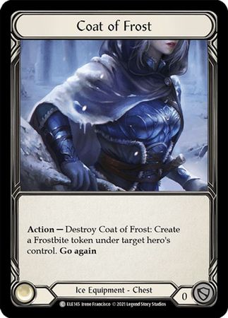 Coat of Frost ELE145 Common 1st Edition Coat of Frost ELE145 Common 1st Edition
