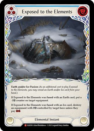 Exposed to the Elements ELE093 Majestic 1st Edition Exposed to the Elements ELE093 Majestic 1st Edition