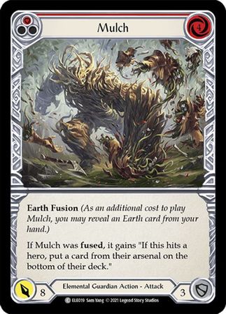 Mulch Red ELE189 Common 1st Edition Mulch Red ELE189 Common 1st Edition