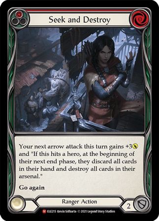 Seek and Destroy ELE215 Majestic 1st Edition Seek and Destroy ELE215 Majestic 1st Edition