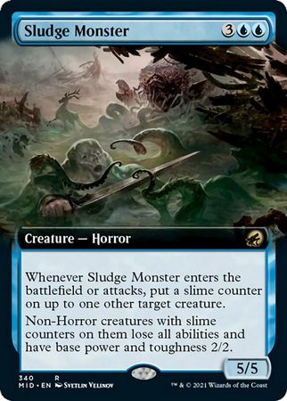 Sludge Monster 340 Extended Art Sludge Monster 340 Extended Art