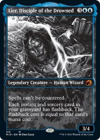 Lier Disciple of the Drowned 313 Showcase Eternal Night Innistrad Midnight Hunt Collector Booster Singles Lier Disciple of the Drowned 313 Showcase Eternal Night Innistrad Midnight Hunt Collector Booster Singles