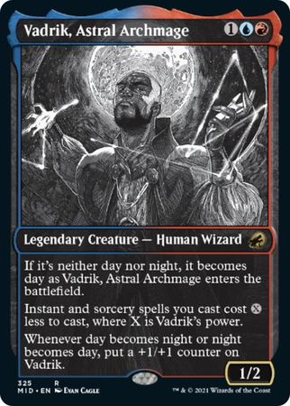 Vadrik Astral Archmage 325 Showcase Eternal Night Innistrad Midnight Hunt Collector Booster Singles Vadrik Astral Archmage 325 Showcase Eternal Night Innistrad Midnight Hunt Collector Booster Singles