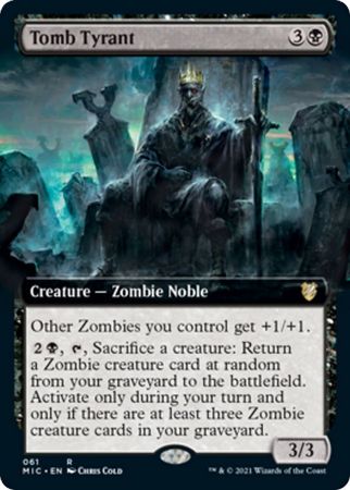 Tomb Tyrant 061 Extended Art Tomb Tyrant 061 Extended Art