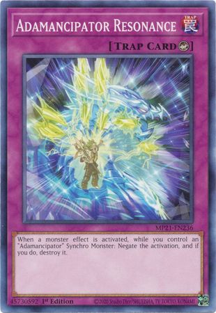 Adamancipator Resonance MP21 EN236 Common 1st Edition 2021 Mega Tin Ancient Battles 1st Edition Singles Adamancipator Resonance MP21 EN236 Common 1st Edition 2021 Mega Tin Ancient Battles 1st Edition Singles