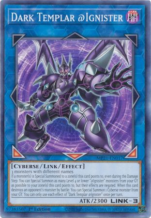 Dark Templar Ignister MP21 EN017 Common 1st Edition 2021 Mega Tin Ancient Battles 1st Edition Singles Dark Templar Ignister MP21 EN017 Common 1st Edition 2021 Mega Tin Ancient Battles 1st Edition Singles