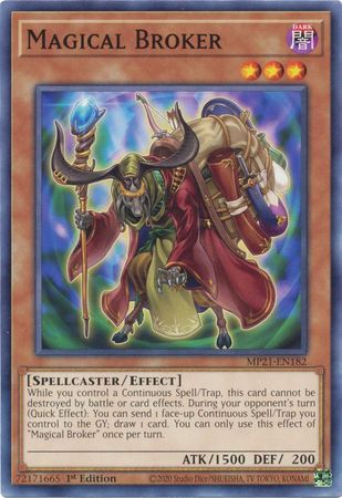 Magical Broker MP21 EN182 Common 1st Edition 2021 Mega Tin Ancient Battles 1st Edition Singles Magical Broker MP21 EN182 Common 1st Edition 2021 Mega Tin Ancient Battles 1st Edition Singles