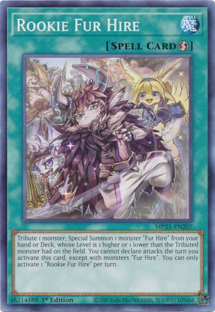 Rookie Fur Hire MP21 EN207 Common 1st Edition 2021 Mega Tin Ancient Battles 1st Edition Singles Rookie Fur Hire MP21 EN207 Common 1st Edition 2021 Mega Tin Ancient Battles 1st Edition Singles