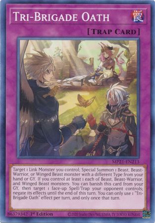 Tri Brigade Oath MP21 EN213 Common 1st Edition 2021 Mega Tin Ancient Battles 1st Edition Singles Tri Brigade Oath MP21 EN213 Common 1st Edition 2021 Mega Tin Ancient Battles 1st Edition Singles