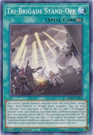 Tri Brigade Stand Off MP21 EN201 Common 1st Edition 2021 Mega Tin Ancient Battles 1st Edition Singles Tri Brigade Stand Off MP21 EN201 Common 1st Edition 2021 Mega Tin Ancient Battles 1st Edition Singles