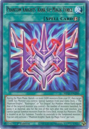 Phantom Knights Rank Up Magic Force MP21 EN200 Rare 1st Edition 2021 Mega Tin Ancient Battles 1st Edition Singles Phantom Knights Rank Up Magic Force MP21 EN200 Rare 1st Edition 2021 Mega Tin Ancient Battles 1st Edition Singles