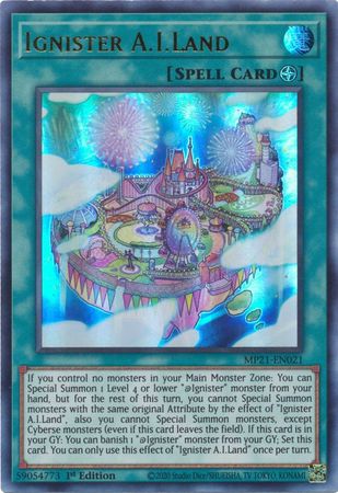 Ignister A I Land MP21 EN021 Ultra Rare 1st Edition 2021 Mega Tin Ancient Battles 1st Edition Singles Ignister A I Land MP21 EN021 Ultra Rare 1st Edition 2021 Mega Tin Ancient Battles 1st Edition Singles
