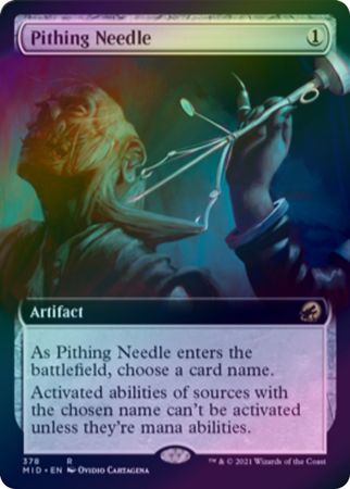 Pithing Needle 378 Extended Art Foil Pithing Needle 378 Extended Art Foil