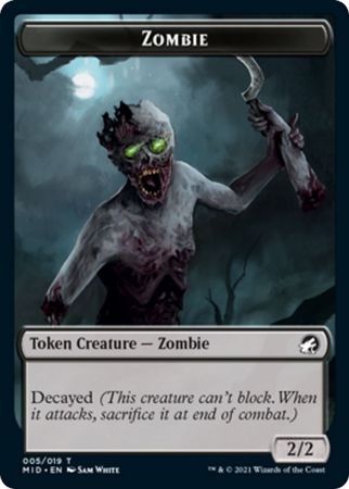 Zombie Token 005 019 Zombie Token 005 019