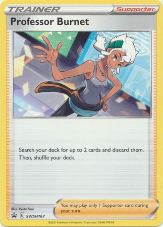 Professor Burnet SWSH167 Promo Pokemon Sword Shield Promos Professor Burnet SWSH167 Promo Pokemon Sword Shield Promos