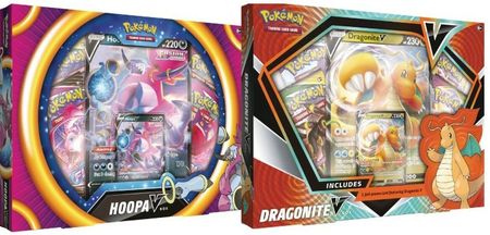 Dragonite V & Hoopa V Collection Box Bundle (Pokemon)