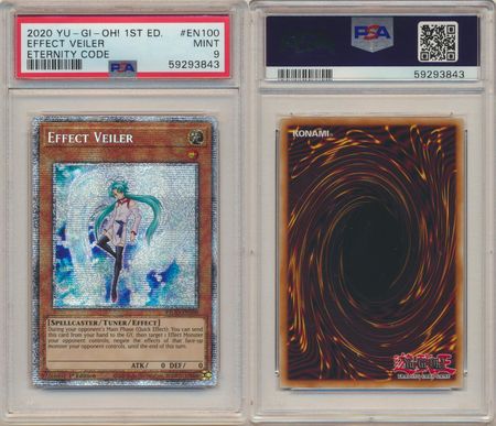 Effect Veiler - PSA Graded Yugioh Cards - All Graded