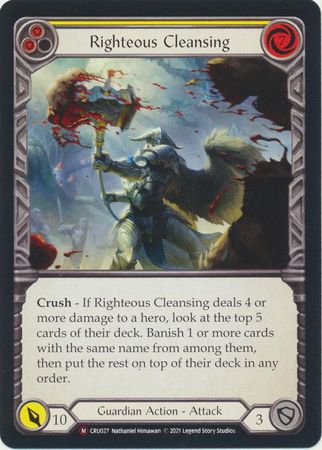 Righteous Cleansing CRU027 Majestic Unlimited Righteous Cleansing CRU027 Majestic Unlimited