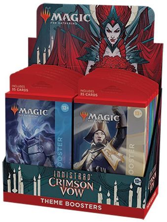 Innistrad Crimson Vow Theme Booster Box MTG Magic The Gathering Sealed Product Innistrad Crimson Vow Theme Booster Box MTG Magic The Gathering Sealed Product