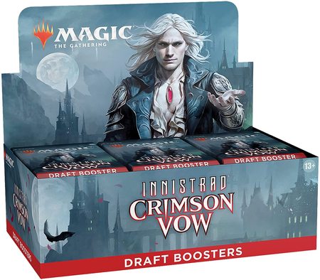 Innistrad Crimson Vow Draft Booster Box MTG Magic The Gathering Sealed Product Innistrad Crimson Vow Draft Booster Box MTG Magic The Gathering Sealed Product