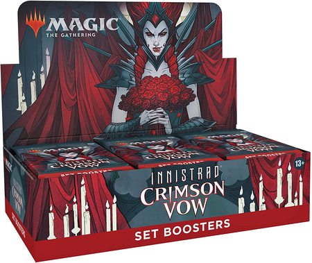 Innistrad Crimson Vow Set Booster Box of 30 Packs MTG Magic The Gathering Sealed Product Innistrad Crimson Vow Set Booster Box of 30 Packs MTG Magic The Gathering Sealed Product