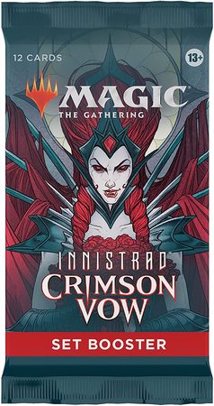 Innistrad Crimson Vow Set Booster Pack MTG Magic The Gathering Sealed Product Innistrad Crimson Vow Set Booster Pack MTG Magic The Gathering Sealed Product