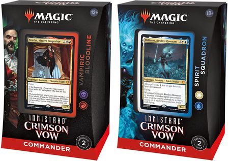 Innistrad Crimson Vow Commander Deck Bundle of 2 Decks MTG Innistrad Crimson Vow Commander Deck Bundle of 2 Decks MTG