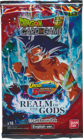 Dragon Ball Super UW Series 7 Realm of the Gods Booster Pack Bandai Dragon Ball Super UW Series 7 Realm of the Gods Booster Pack Bandai