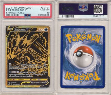 Eternatus V SV121 SV122 PSA GEM MT 10 Shiny Rare Shining Fates 2325 Shining Fates Singles Eternatus V SV121 SV122 PSA GEM MT 10 Shiny Rare Shining Fates 2325 Shining Fates Singles