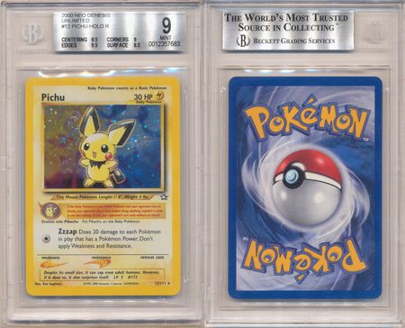 Pichu - Beckett Graded Pokemon Cards - All Graded | TrollAndToad