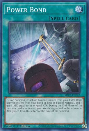 Power Bond SDCS EN047 Common 1st Edition Structure Deck Cyber Strike 1st Edition Singles Power Bond SDCS EN047 Common 1st Edition Structure Deck Cyber Strike 1st Edition Singles