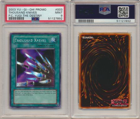 Thousand Knives - PSA Graded Yugioh Cards - Yugioh | TrollAndToad