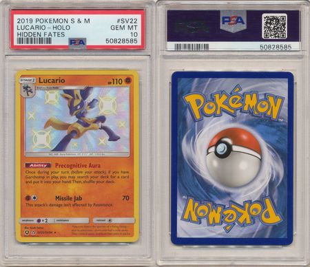 Lucario - PSA Graded Pokemon Cards - Pokemon