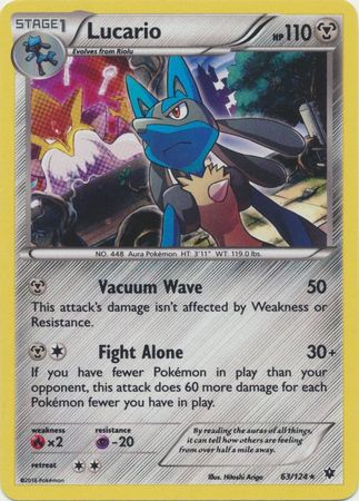 Lucario 63 124 Alternate Holo Promo Lucario 63 124 Alternate Holo Promo