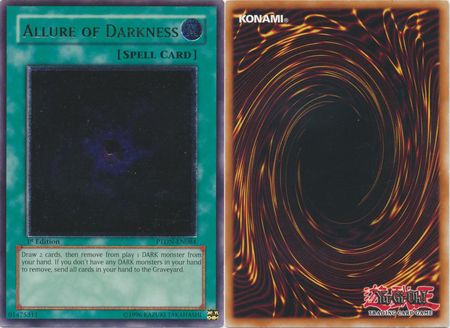 Allure of Darkness - PTDN-EN084 - Damaged - Ultimate Rare 1st Edition -  21538