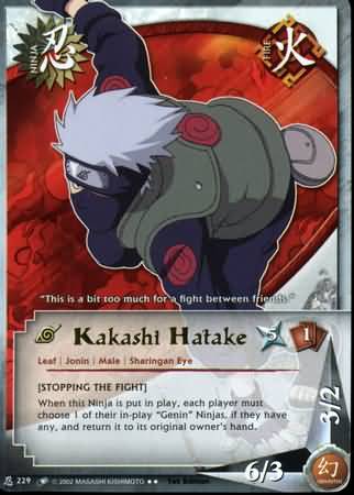 Kakashi Hatake N 229 Rare Kakashi Hatake N 229 Rare