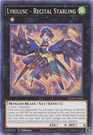 Lyrilusc Recital Starling LED8 EN046 Common 1st Edition Legendary Duelists Synchro Storm 1st Edition Singles Lyrilusc Recital Starling LED8 EN046 Common 1st Edition Legendary Duelists Synchro Storm 1st Edition Singles