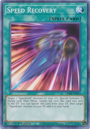 Speed Recovery LED8 EN019 Common 1st Edition Legendary Duelists Synchro Storm 1st Edition Singles Speed Recovery LED8 EN019 Common 1st Edition Legendary Duelists Synchro Storm 1st Edition Singles
