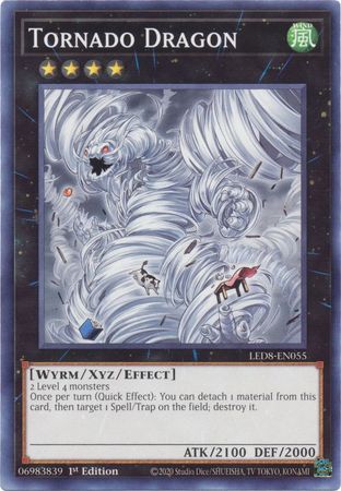 Tornado Dragon LED8 EN055 Common 1st Edition Legendary Duelists Synchro Storm 1st Edition Singles Tornado Dragon LED8 EN055 Common 1st Edition Legendary Duelists Synchro Storm 1st Edition Singles