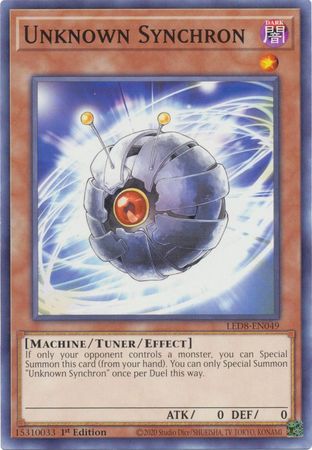Unknown Synchron LED8 EN049 Common 1st Edition Legendary Duelists Synchro Storm 1st Edition Singles Unknown Synchron LED8 EN049 Common 1st Edition Legendary Duelists Synchro Storm 1st Edition Singles