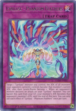 Lyrilusc Phantom Feathers LED8 EN041 Rare 1st Edition Legendary Duelists Synchro Storm 1st Edition Singles Lyrilusc Phantom Feathers LED8 EN041 Rare 1st Edition Legendary Duelists Synchro Storm 1st Edition Singles
