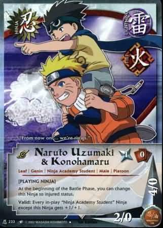 Naruto Uzumaki Konohamaru N 233 Uncommon Naruto Uzumaki Konohamaru N 233 Uncommon